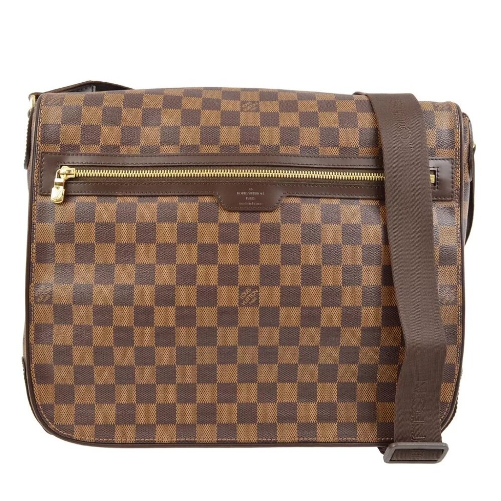 Louis Vuitton Damier Spencer Laptop Shoulder Bag